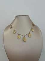 COLLAR MONEDAS VIRGEN