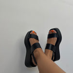 SANDALIAS PLATAFORMA BLACK