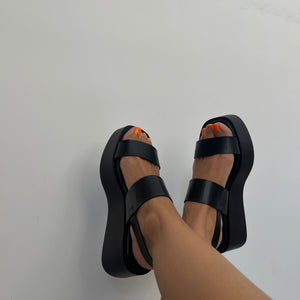 SANDALIAS PLATAFORMA BLACK