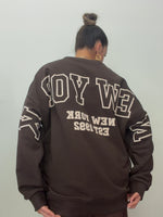 SUDADERA OVER CHOC NY