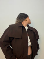 CHAQUETA OVER CAPA LUMINA