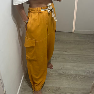 PANTALÓN JOGGER NARANJA LUM