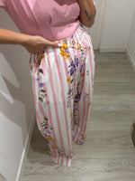PANTALÓN FLOWER ROSE LUMINA
