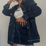 FALDA MINI DENIM