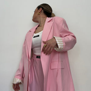 BLAZER OVER ROSA CLARO LUM