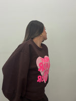 SUDADERA OVER MORE AMOR