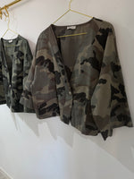 CHAQUETA OVER MILITAR