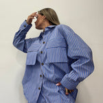 CAMISA BLUE OVER LUMINA