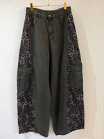 JEANS COMBINADO LEOPARD PREMIUM