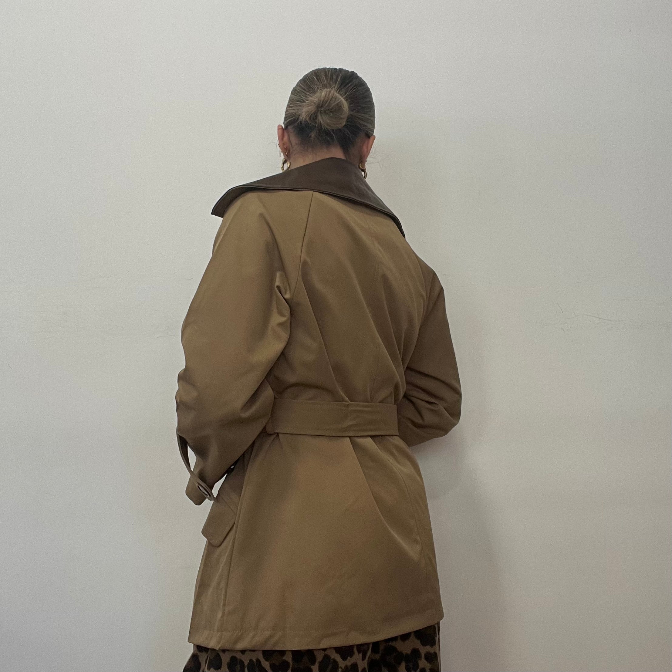 GABARDINA COMBINADA POLIPIEL