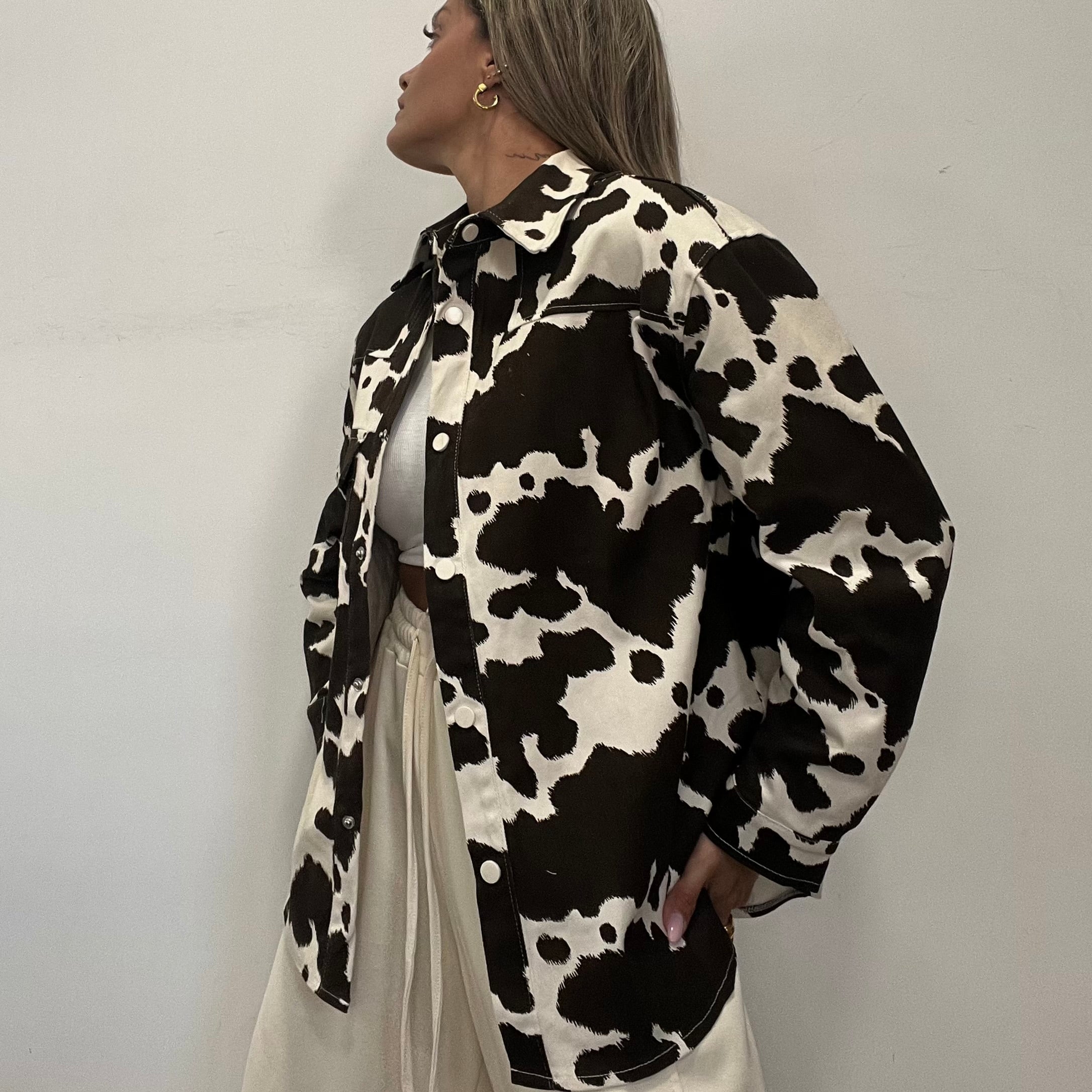 SOBRECAMISA DENIM COW