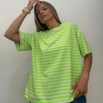 CAMISETA FLÚOR VERDE