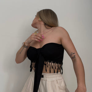 TOP CROCHET NEGRO