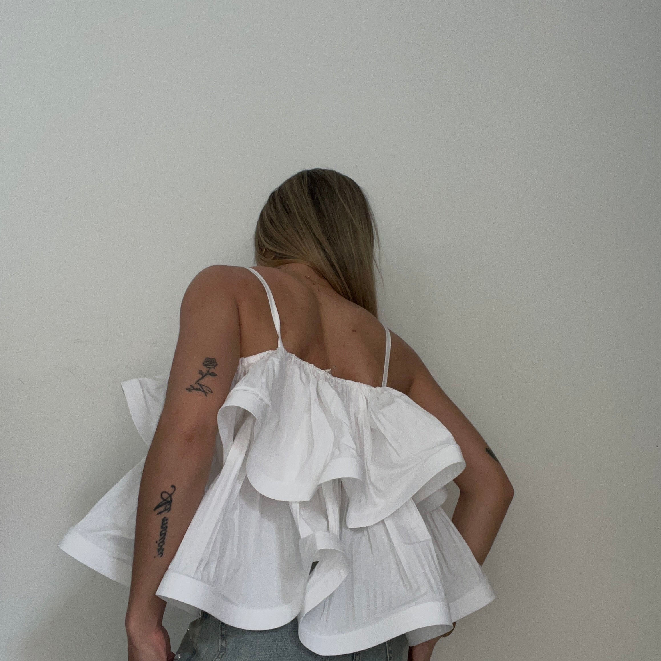 BLUSA POPELIN BLANCA