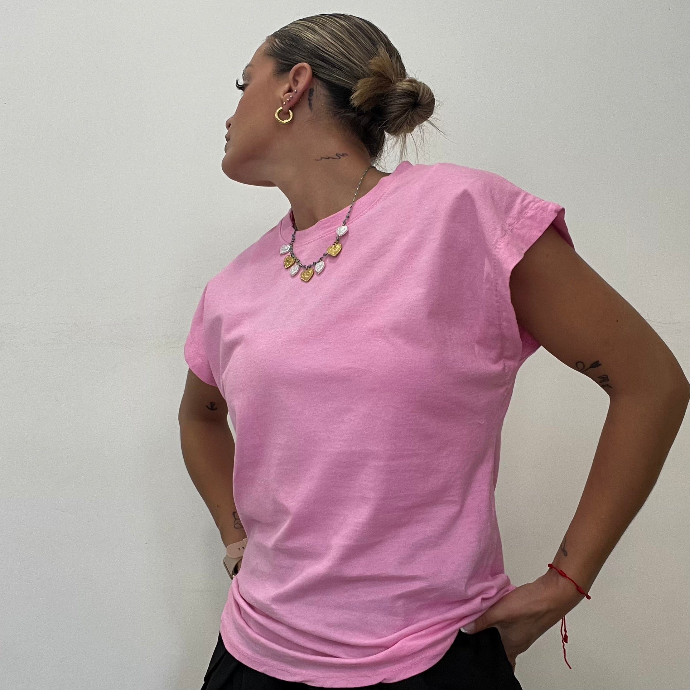 CAMISETA BASIC ROSA