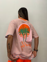 CAMISETA LINEAL NARAN NEÓN