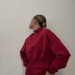 SUDADERA GRANATE LUMINA