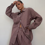 CAMISA GRANATE DETAILS LUMINA