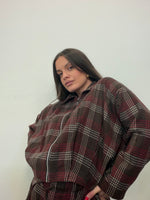 CHAQUETA CUADROS CHOC AMY
