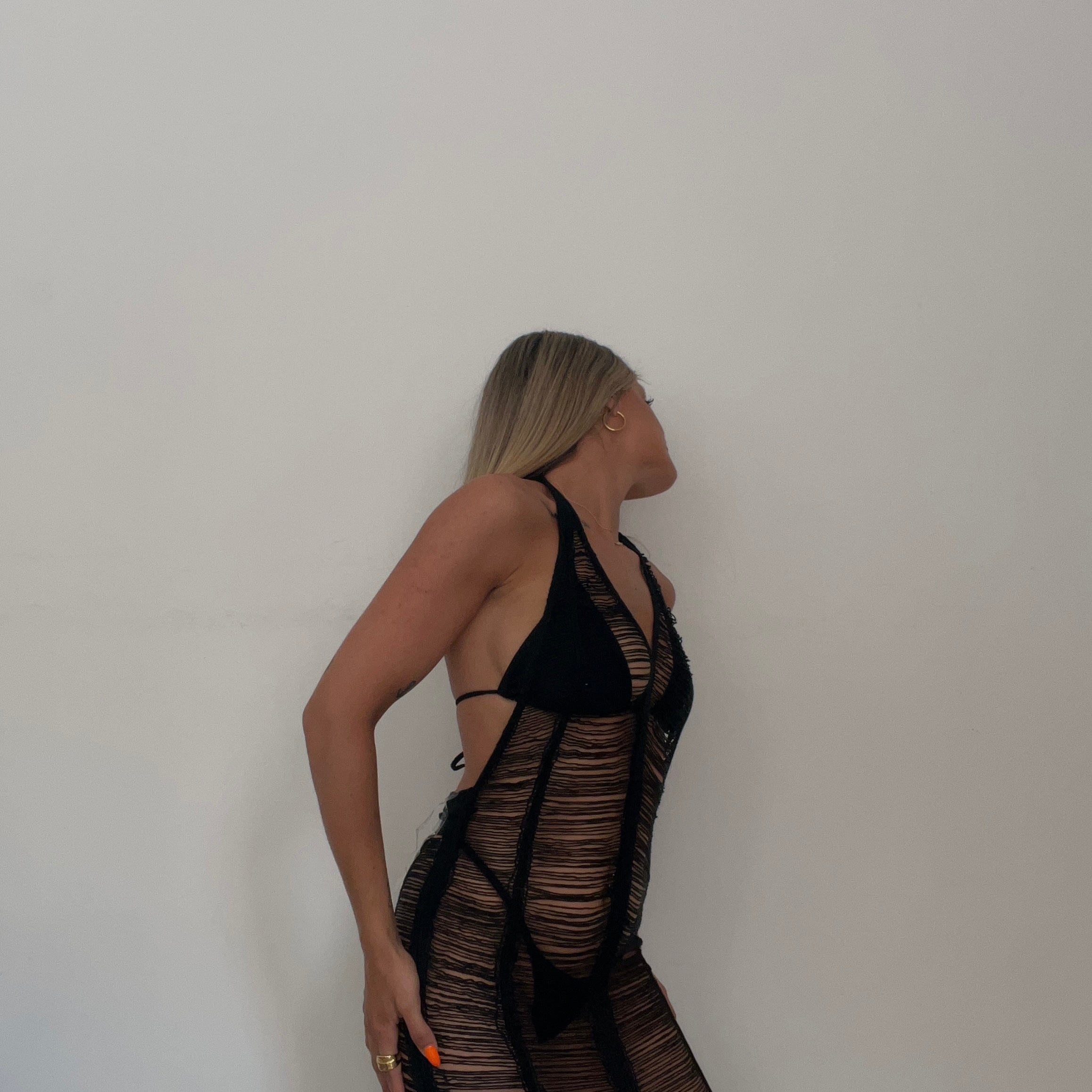 VESTIDO IBIZA NEGRO LUM