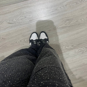 JEANS BLACK BRILL