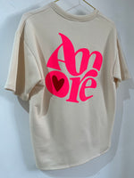 CAMISETA AMORE NEÓN