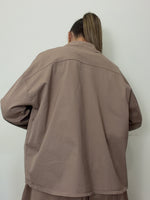 SOBRECAMISA OVER TAUPE