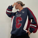 SUDADERA XL MARINO PREMIUM