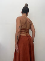 VESTIDO CUERDAS ESPALDA LUMINA