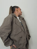 TRENCH ANCH TAUPE