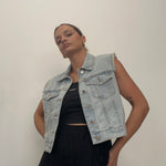CHALECO DENIM BASIC