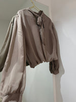 BLUSA LAZADA TAUPE