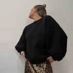 SUDADERA OVER BLACK