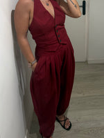 PANTALÓN ANCH BURDEOS LUMINA