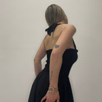 VESTIDO LINO NEGRO LUM