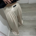 PANTALÓN FLUIDO BEIGE LUM