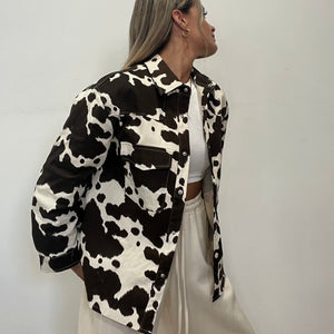 SOBRECAMISA DENIM COW