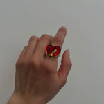 ANILLO CORA RED