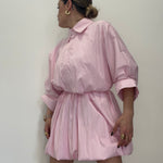 VESTIDO POPELIN PINK LUM