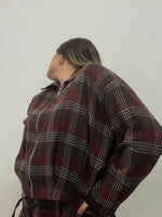 CHAQUETA CUADROS CHOC AMY