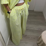 PANTALÓN ESTAMPADO FLÚOR AMAR