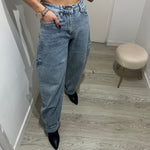 JEANS BLUE BRILL
