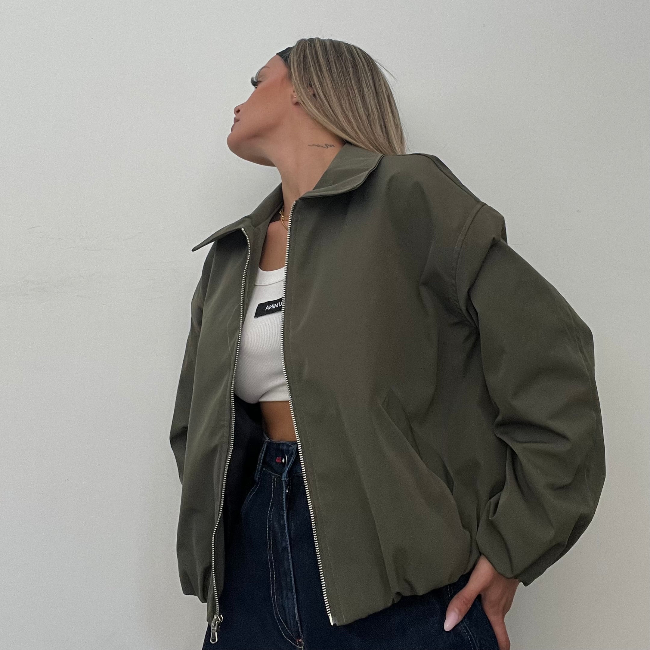 CHAQUETA OVER LUMINA