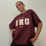 CAMISETA ONE GRANATE