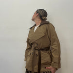 GABARDINA COMBINADA POLIPIEL