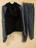 CONJUNTO COMBINADO DENIM PREMIUM