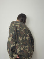 CAMISETA OVER CAMUFLAJE LUMINA