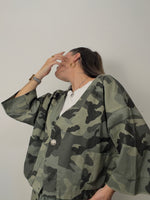 CHAQUETA OVER MILITAR
