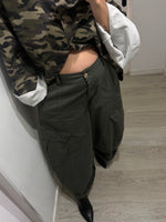 PANTALON OVER CARGO KAKI
