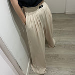 PANTALÓN FLUIDO BEIGE LUM